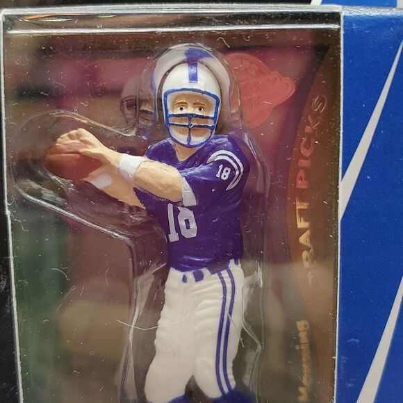 🔺️NIB Peyton Manning 1998 Topps Action Flats - Picture 2 of 3